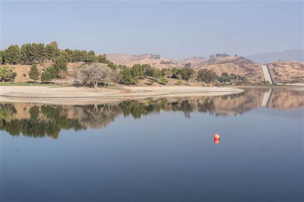 Castaic Lake State Recreation Area (SRA) - lake administered by Los Angeles County (1/26/2015)