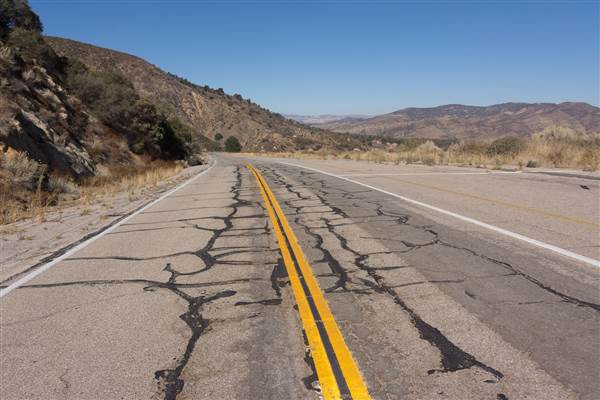 Templin Highway - Angeles National Forest (1/26/2015)
