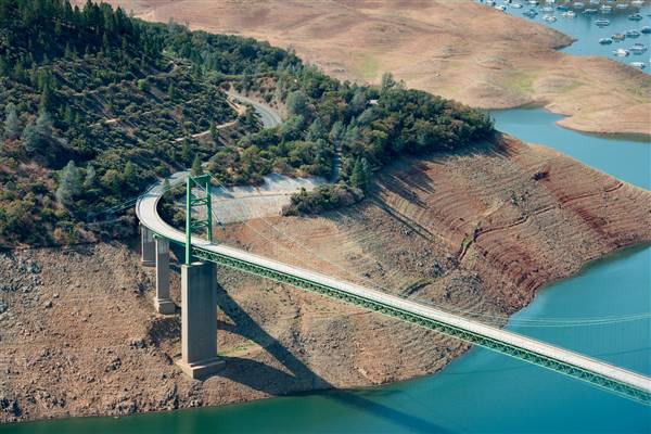 Lake Oroville State Recreation Area (SRA) (9/18/2015 - Credits: Photo by: California Department of Water Resources)