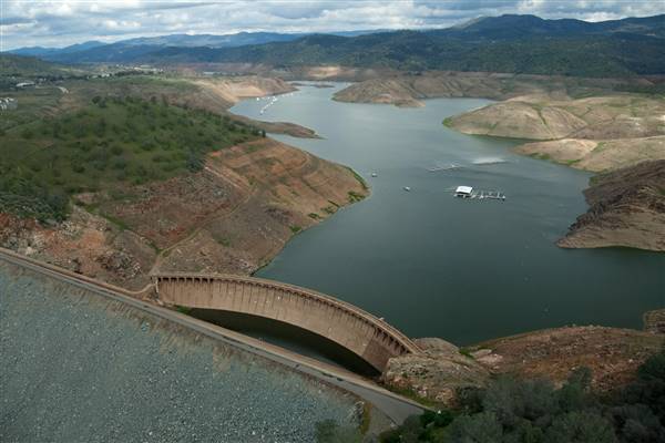 Lake McClure & Barrett Cove Recreation Area (3/2/2015 - Credits: Photo courtesy of California Department of Water Resources)