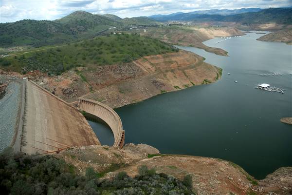 Lake McClure & Barrett Cove Recreation Area (3/2/2015 - Credits: Photo courtesy of California Department of Water Resources)