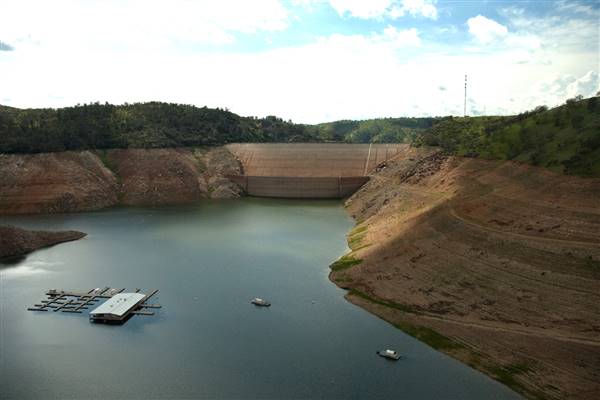 Lake McClure & Barrett Cove Recreation Area (3/2/2015 - Credits: Photo courtesy of California Department of Water Resources)