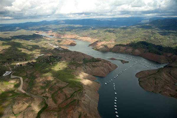 Lake McClure & Barrett Cove Recreation Area (3/2/2015 - Credits: Photo courtesy of California Department of Water Resources)