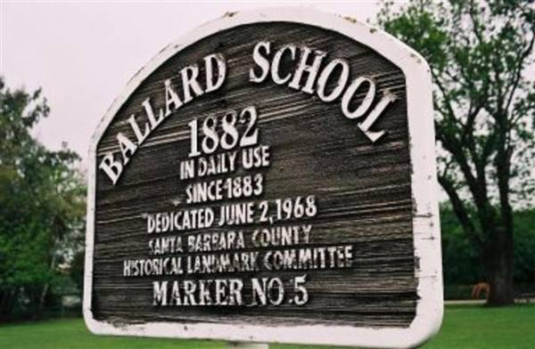 Ballard Little Red Schoolhouse (9/1/2015 - Credits: Photo courtesy of the Santa Barbara FIlm Comission)