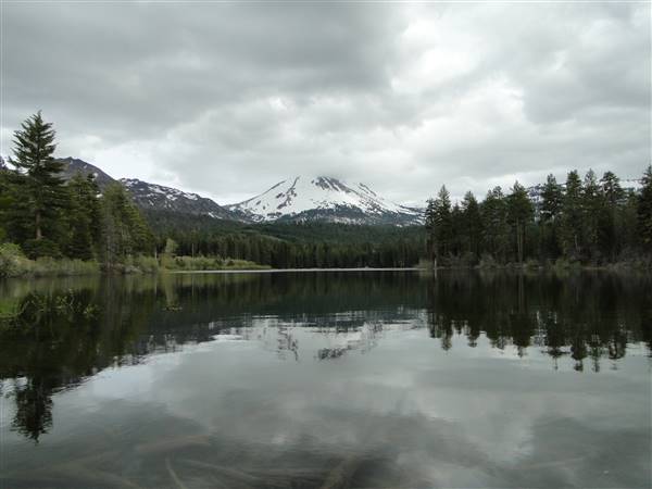 Manzanita Lake (6/18/2011 - Credits: "Manzanita Lake and Lassen Peak" by Amy Meredith (CC BY-ND 2.0)[https://creativecommons.org/licenses/by-nd/2.0/legalcode]https://www.flickr.com/photos/jjandames/)