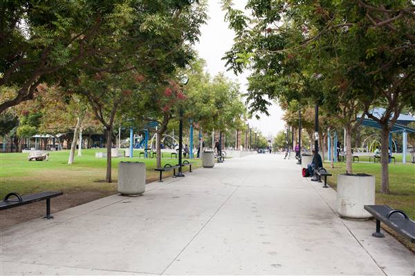 Jesse Brewer Jr. Park at Exposition Park (10/13/2016 - Credits: Photo by Gillian Bissonnette (C) CFC)