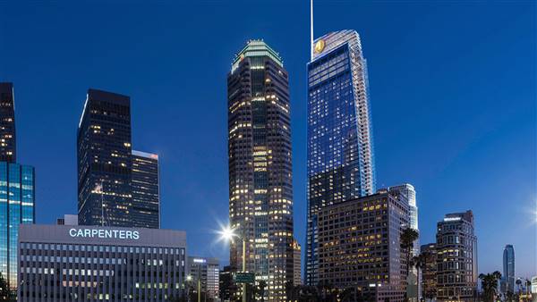 InterContinental Los Angeles Downtown / Wilshire Grand Center (1/2/2017)