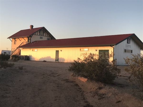 Goffs Schoolhouse (8/8/2018 - Credits: Laura Misajet, Mojave Desert Heritage & Cultural Association)