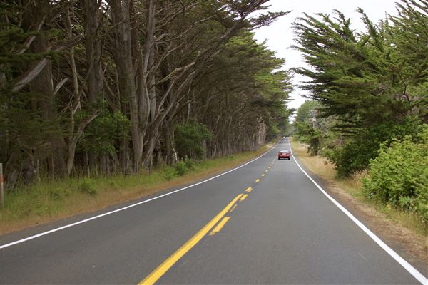 Mountain View Road - Mountain View Road - looking westward toward coastal area (8/1/2018 - Credits: Kellen Lim)