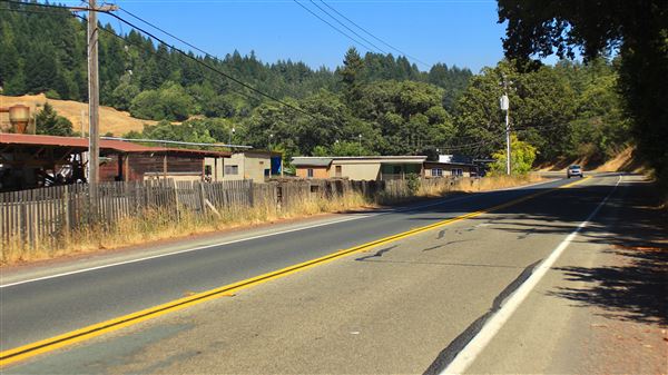 Highway 20 - Fort Bragg-Willits Rd. (9/3/2018 - Credits: Kellen Lim)