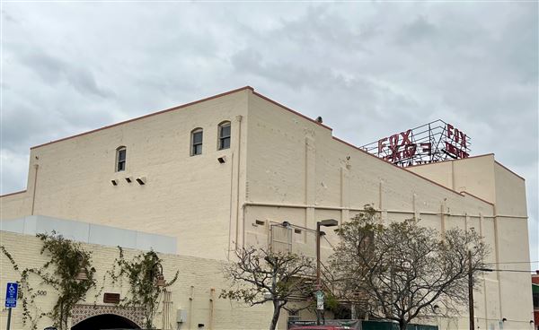 Fox Fullerton Theatre - under restoration (4/13/2023 - Credits: Provided by Brian Newell)