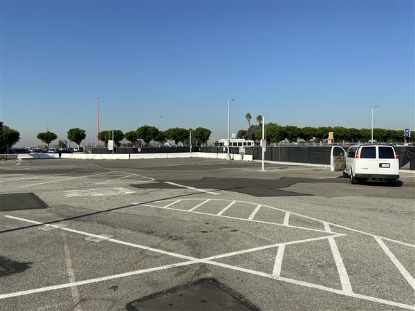 Los Angeles International Airport (LAX) - Limo Lot (12/6/2023 - Credits: Michael S. Hoffner)