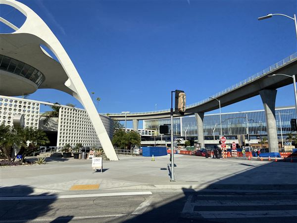 Los Angeles International Airport (LAX) - Theme Building Exteriors Only (1/9/2024 - Credits: Michael S. Hoffner)