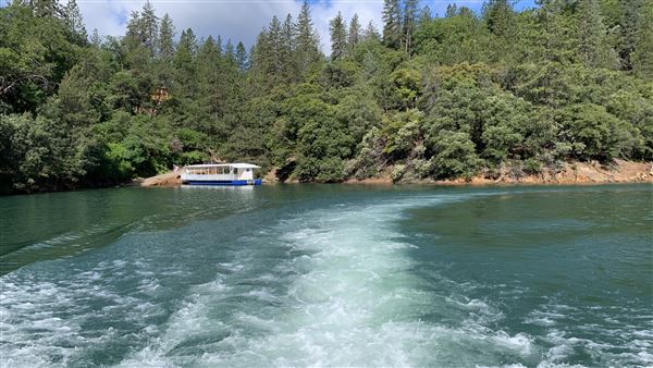 20359 Shasta Caverns Road - Boat ride across Lake Shasta to Caverns (5/5/2024 - Credits: Brandy Davis)