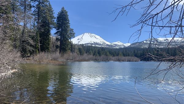 Manzanita Lake (5/3/2024 - Credits: Brandy Davis)