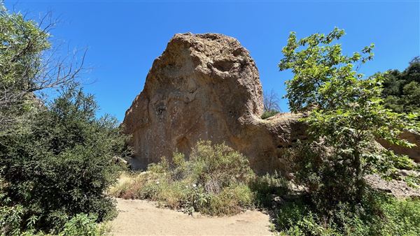 Malibu Creek State Park (SP) - Rock Wall (6/26/2024 - Credits: Brandy Davis)