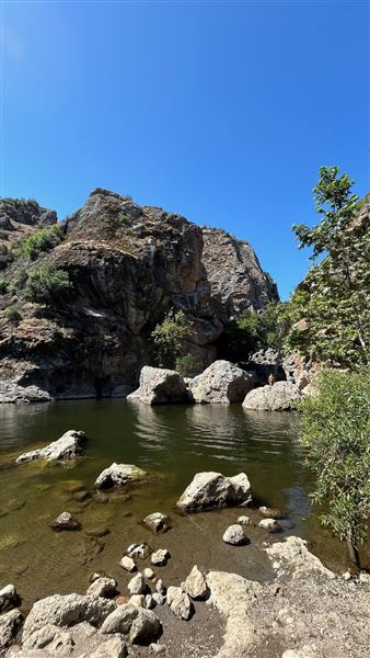 Malibu Creek State Park (SP) - Rock Pool and trail (6/26/2024 - Credits: Brandy Davis)