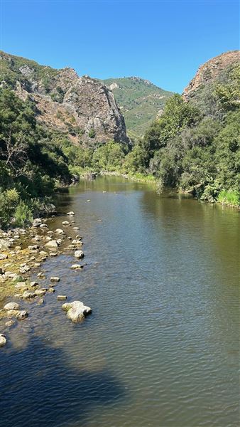 Malibu Creek State Park (SP) - Visitors Center and bridge over creek (6/26/2024 - Credits: Brandy Davis)