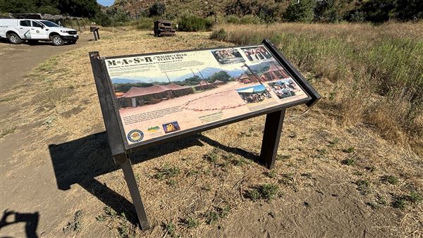 Malibu Creek State Park (SP) - M*A*S*H* Site Location (7/31/2024 - Credits: Brandy Davis)