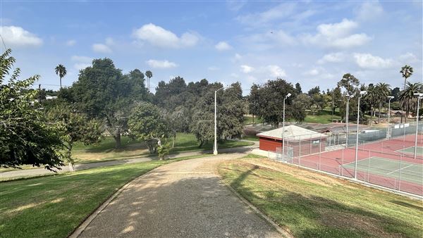 Edward Vincent Park - Tennis Courts (10/17/2024 - Credits: Brandy Davis)