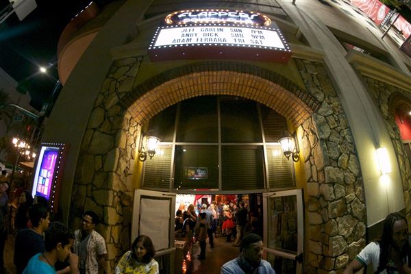 Flappers Comedy Club and Restaurant (Burbank) (10/28/2024 - Credits: Flappers Comedy Club)