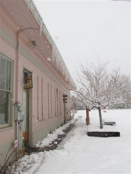 Susanville Railroad Depot (3/3/2025 - Credits: Lassen Land & Trails Trust)