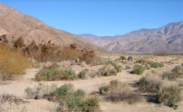 Clark Dry Lake @ Anza-Borrego Desert State Park (8/30/2007 - Credits: San Diego Film Commision)