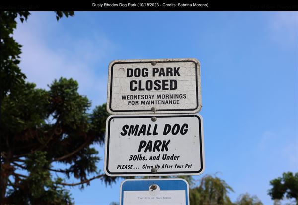 Dusty Rhodes Dog Park (10/18/2023 - Credits: Sabrina Moreno)