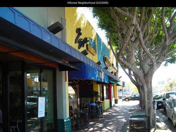 Hillcrest Neighborhood (3/3/2008 - Credits: San Diego Film Commision)