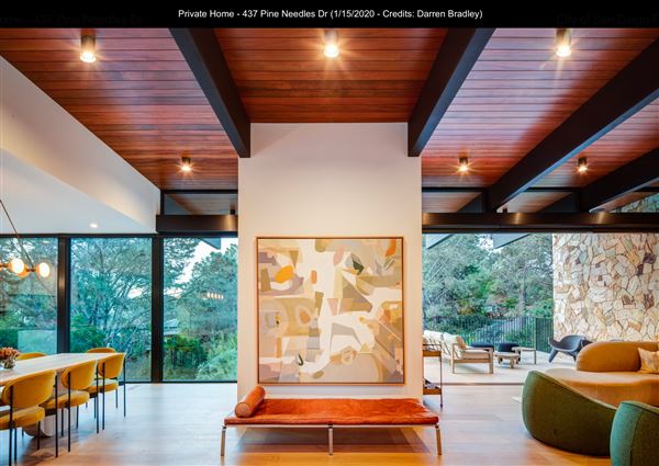 Mid-Century Modern Private Home (1/15/2020 - Credits: Darren Bradley)