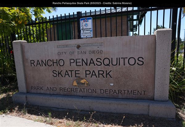 Rancho Penasquitos Skate Park (8/9/2023 - Credits: Sabrina Moreno)