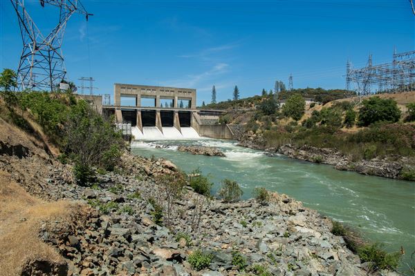 Keswick Dam (7/28/2025 - Credits: U.S. Bureau of Reclamation)