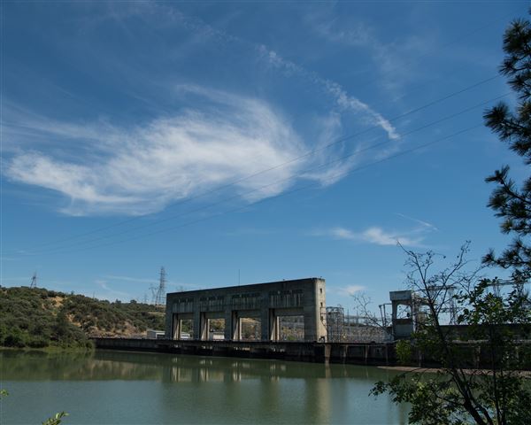Keswick Dam (7/28/2025 - Credits: U.S. Bureau of Reclamation)