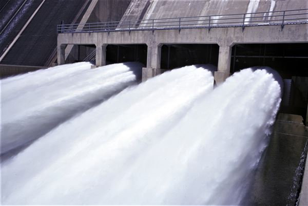 Friant Dam (7/28/2025 - Credits: U.S. Bureau of Reclamation)