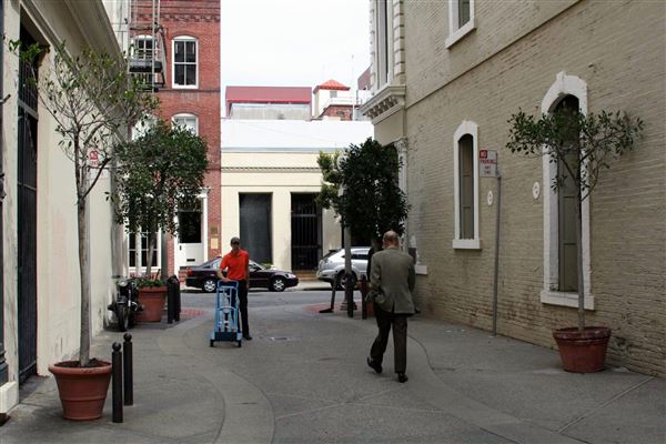 Hotaling St. (10/24/2025 - Credits: San Francisco City & County Film Commission)