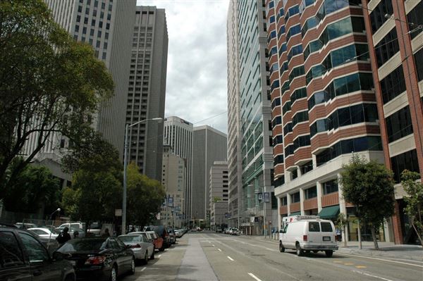 Financial District, San Francisco - Main St. (10/29/2025 - Credits: San Francisco City & County Film Commission)