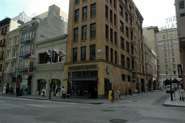 Financial District, San Francisco - Stevenson Alley (10/29/2025 - Credits: San Francisco City & County Film Commission)