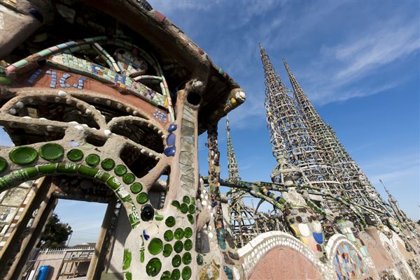 Watts Towers of Simon Rodia State Historic Park (SHP) / Watts Tower Art Center (11/7/2016 - Credits: Brian Baer)