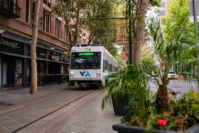 VTA Lightrail Stations - Santa Clara (1/22/2026 - Credits: Valley Transport Authority / VTA)