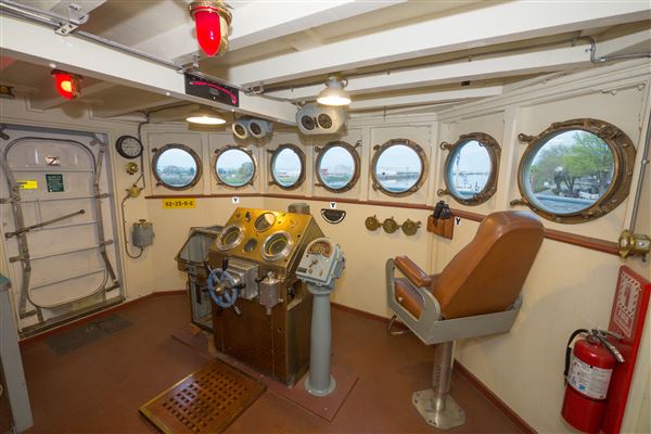 USS Lucid (MSO-458) - Wood Minesweeper (12/1/2025 - Credits: Mark Tovar)