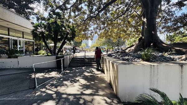 LADWP Headquarters / John Ferraro Building - Outdoor Eating Area (2/25/2026 - Credits: Brandy Davis)