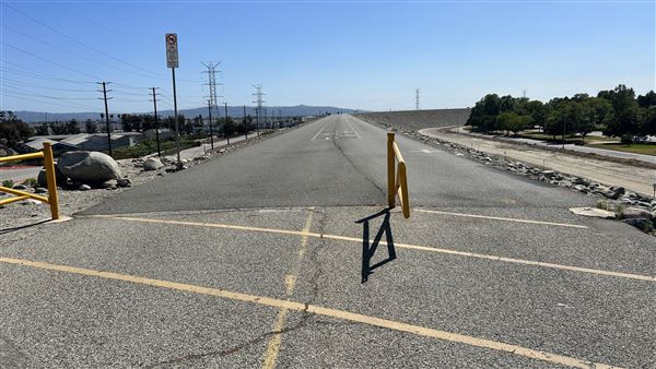 Santa Fe Dam Recreational Area - Dam Bike Path at Entrance (4/23/2026 - Credits: Brandy Davis)