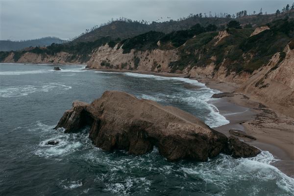 Greyhound Rock County Beach (11/1/2022 - Credits: Santa Cruz County Film Commission/Ben Ingram/Desi Wishart)