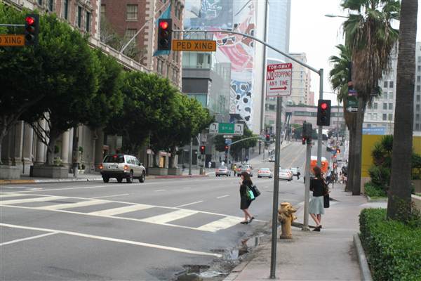 Olive St. between 5th and 6th St. (9/1/2010 - Credits: Lindsay Mizrahi)