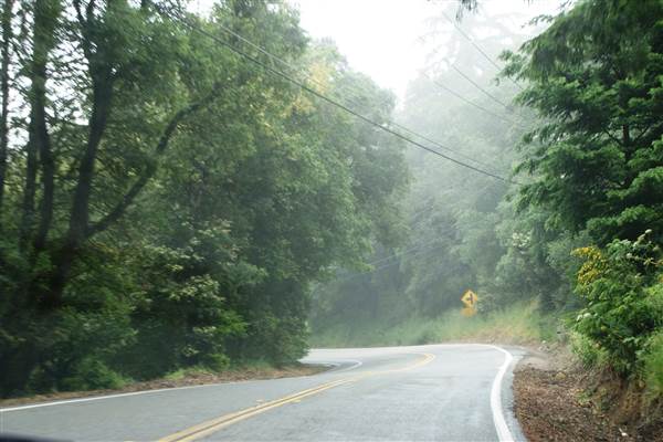 Skyline Boulevard - Highway 35 (8/21/2013)