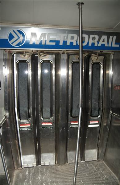 Universal Studios Lot - NBC Universal Subway Car (3/26/2014)