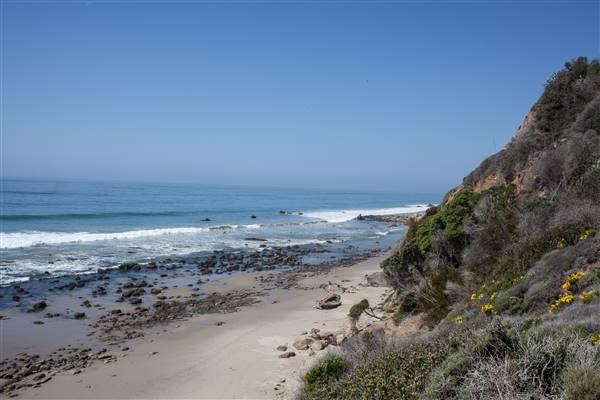 La Piedra State Beach @ Robert H. Meyer Memorial State Beach (SB) - CFC (4/1/2016 - Credits: Photo courtesy of Gillian Bissonnette, California Film Commission)