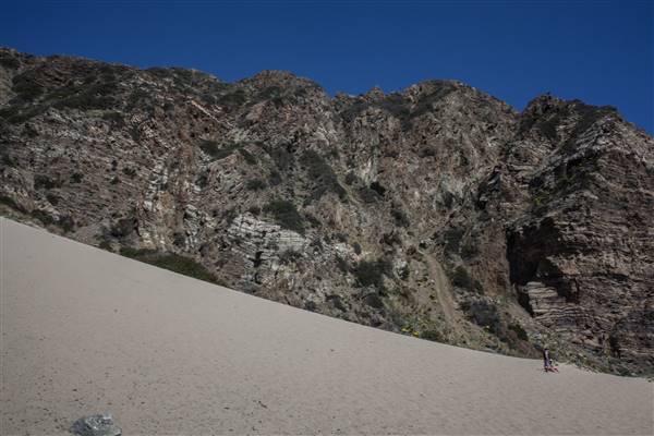 Point Mugu State Park (SP) – Sandy Dune (4/1/2016 - Credits: Photo courtesy of Gillian Bissonnette, California Film Commission)