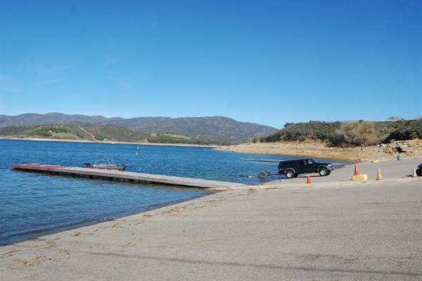 Castaic Lake State Recreation Area (SRA) - lake administered by Los Angeles County (4/5/2016)