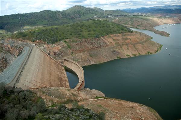 Lake McClure & Barrett Cove Recreation Area (3/2/2015 - Credits: Photo courtesy of California Department of Water Resources)